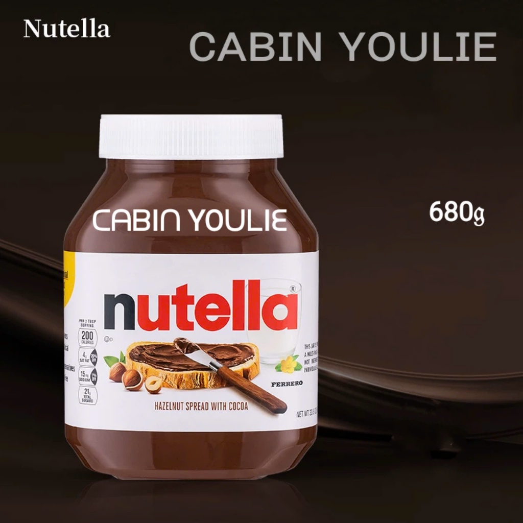 Mứt Hạt Dẻ Nutella Men Phết Ăn Bánh Mì 680 Gram Peanut Agave