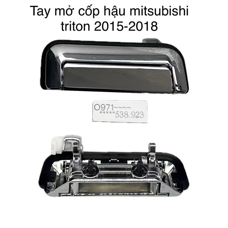 Tay mở cốp hậu mitsubishi triton 2015-2018 5746a153 đẹp tốt