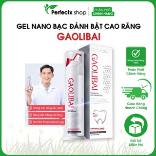 Kem Đánh Răng Nano Bạc GAOLIBAI Đánh Bật Cao Răng, Sạch Mảng Bám, Trắng Răng Cho Hơi Thở Thơm Mát, Ngừa Hôi Miệng
