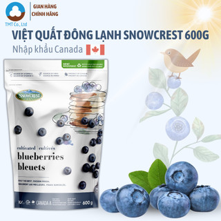   HÀ NỘI  Việt quất đông lạnh Snowcrest Blueberry 600g nhập khẩu Canada Date 05.2027 