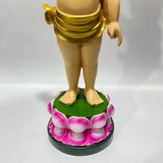 Tượng Đức Phật Đản Sanh cao 38cm nhựa composite