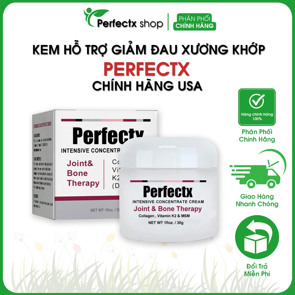Kem Perfectx hỗ trợ giảm đau nhức xương khớp - Nhập khẩu chính hãng từ Mỹ
