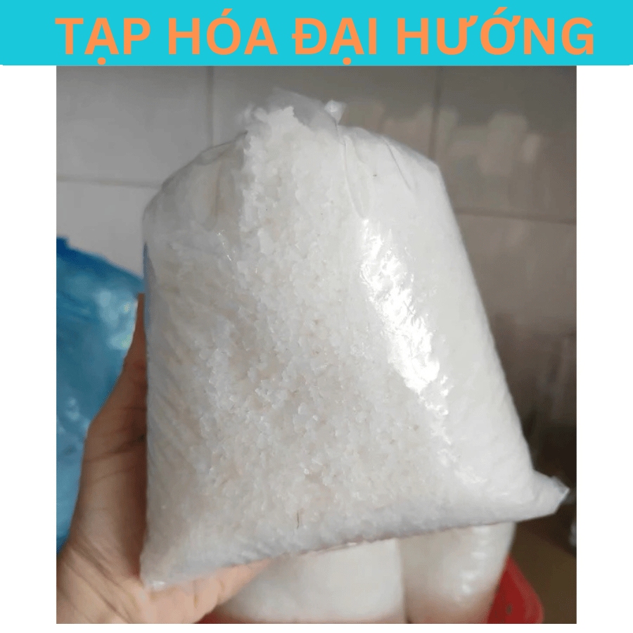 Muối hột - muối hạt bịch 1kg