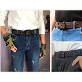  Thắt Lưng Vải CANVAS - Khoá Xoay 2 Mặt Dây Lưng - Thời Trang Nam Cao Cấp 