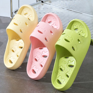 Dép Đi Trong Nhà Nam Nữ Hình Ếch Xanh Nhựa EVA Chống Trơn Trượt Giá Rẻ Lỗ Thoáng Khí Nhanh Khô