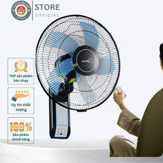 Quạt Treo Tường Midea FW40-11AR 5 Cánh, Có Điều Khiển, Siêu Êm- Bảo Hành 12 Tháng