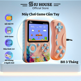 Máy Chơi Game Cầm Tay 500 Trò Chơi G5, 2 Người Sử Dụng Kết Nối Tivi Âm Thanh Hình Ảnh Rõ Nét Pin Sạc