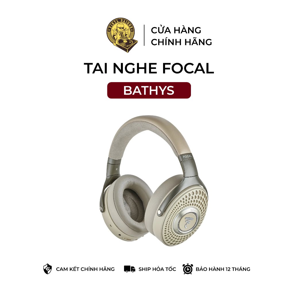 Tai nghe chụp tai không dây Focal Bathys wireless headphone - Bảo hành 12 tháng