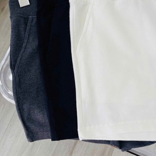 QUẦN SHORT THUN NỮ BASIC CÓ TÚI KÈM ẢNH THẬT