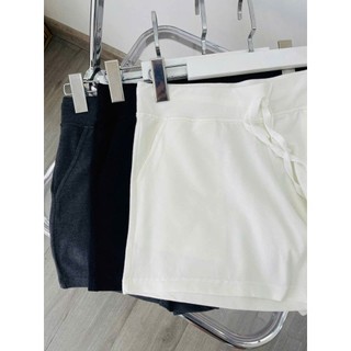 QUẦN SHORT THUN NỮ BASIC CÓ TÚI KÈM ẢNH THẬT