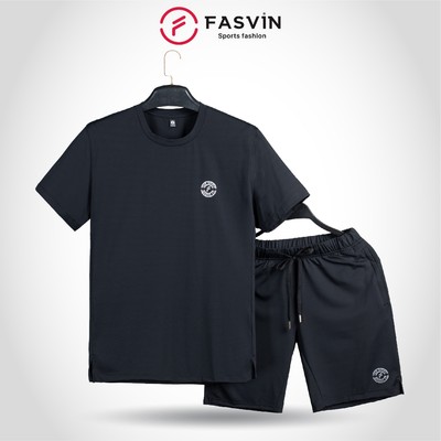 Bộ Quần Áo Thể Thao Nam FASVIN AT25663.HN Mềm mại co giãn thoáng mát
