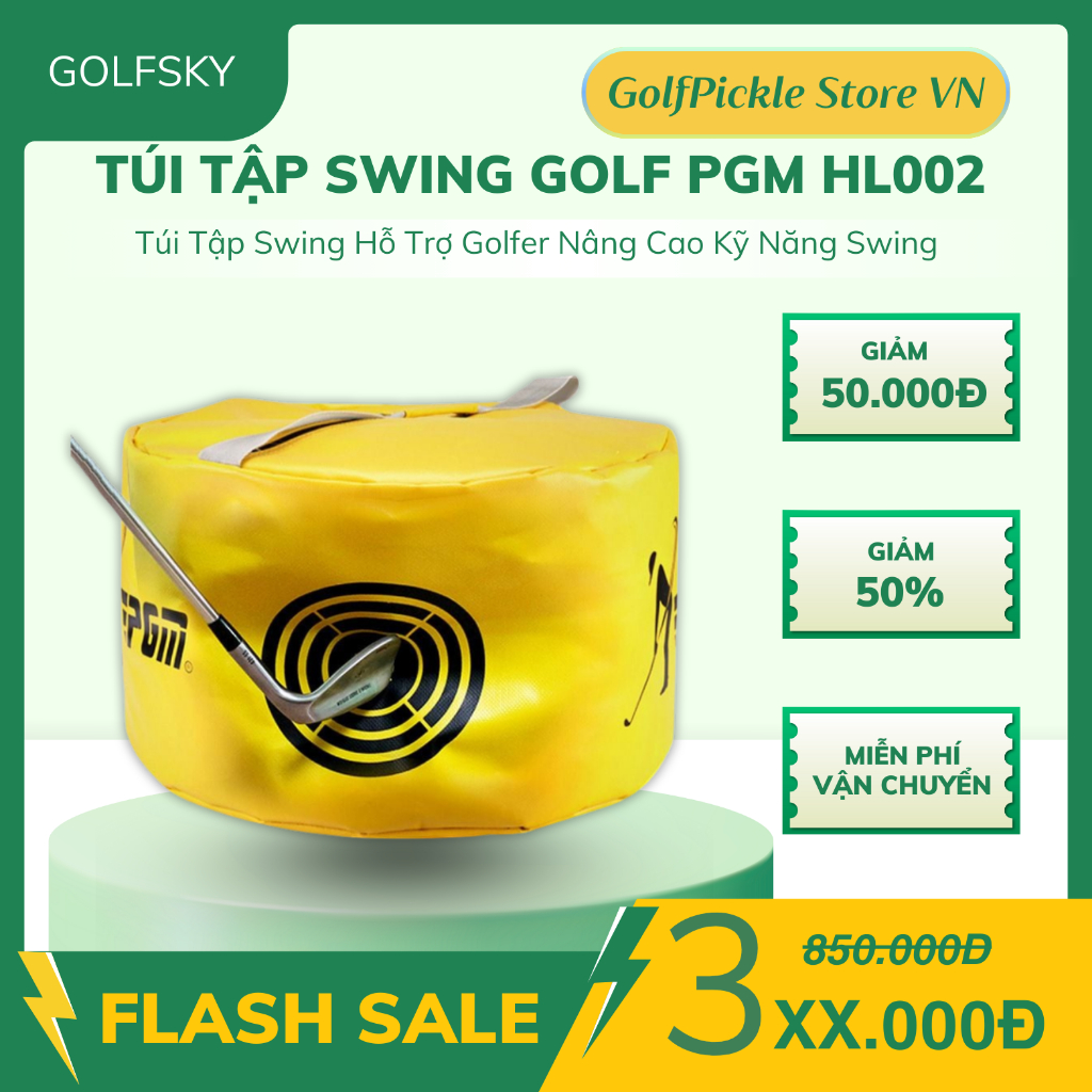 TÚI TẬP SWING GOLF PGM HL002 – Túi Tập Swing Hỗ Trợ Golfer Nâng Cao Kỹ Năng Swing