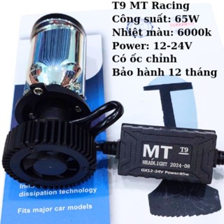 Bóng đèn Pha led T9- 65W Mẫu mới 2025 chân H4(tặng 1 bóng Hậu nháy Audi)phù hợp tất cả các loại pha ô tô,xe máy chân H4