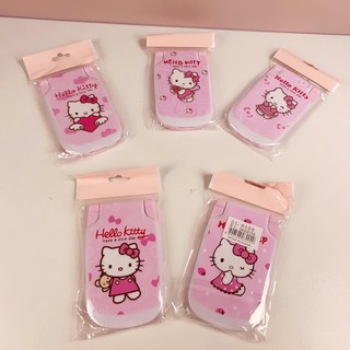 Gương lược gấp gọn Hello Kitty màu hồng đáng yêu cho bé