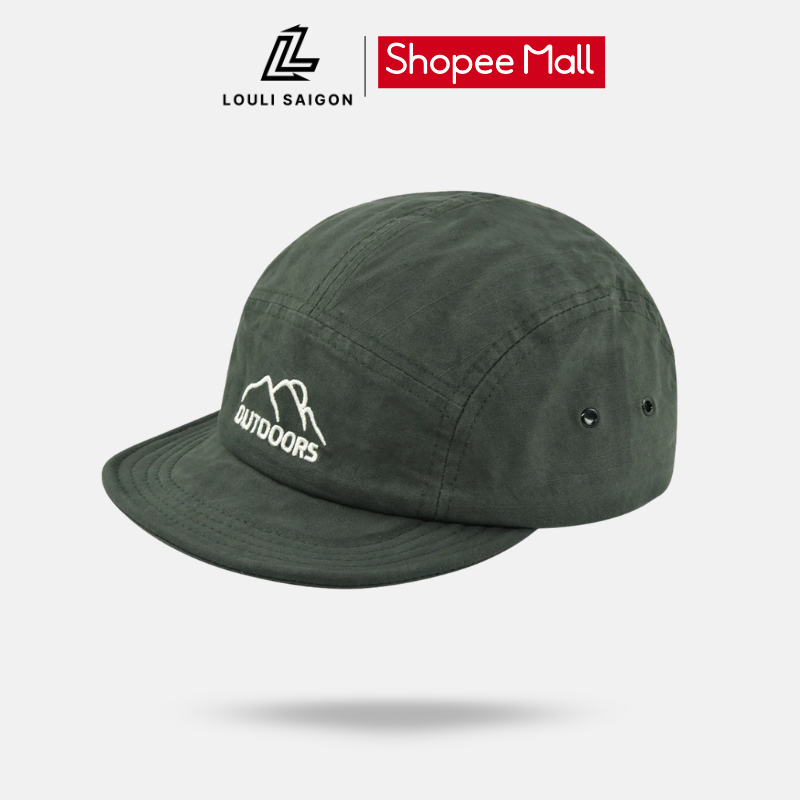 Mũ lưỡi trai vành ngắn nam nữ LOULI SAIGON, form mềm, chống nắng M79