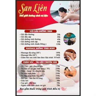 Bảng giá Mika để bàn, miễn phí thiết kế, có sẵn đế, Bảng menu mica đẹp, trong suốt sang trọng