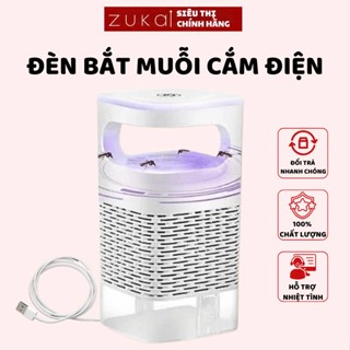 Đèn Bắt Muỗi, Máy Bắt Muỗi Diệt Côn Trùng Thông Minh Kiêm Đèn Ngủ Có Cổng Sạc USB Tiện Lợi An Toàn