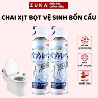 Chai Xịt Bọt Vệ Sinh Bồn Cầu Toilet Tẩy Rửa Mọi Vết Bẩn Hương Chanh Thơm Mát YATASMART