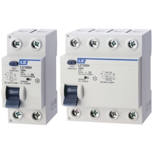 Cầu dao RCCB LS RKN-b/ LC100H 1P+N 10kA 25A, 32A, 40A, 63A, 80A, 100A