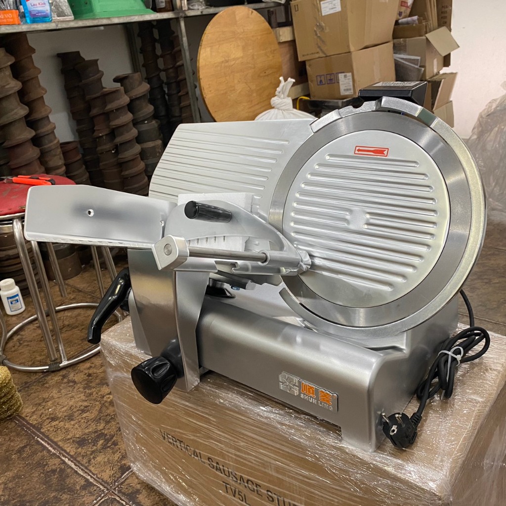 Máy thái đồ nguội ES250, máy thái thịt nguội ES 250, máy thái điều chỉnh lát mỏng ES250