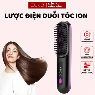 Lược Điện Duỗi Tóc Ion Âm Màn Hình LED 3 Chế Độ Nhiệt,Tạo Tóc Mượt, Tạo Kiểu Nhanh (YATASMART)