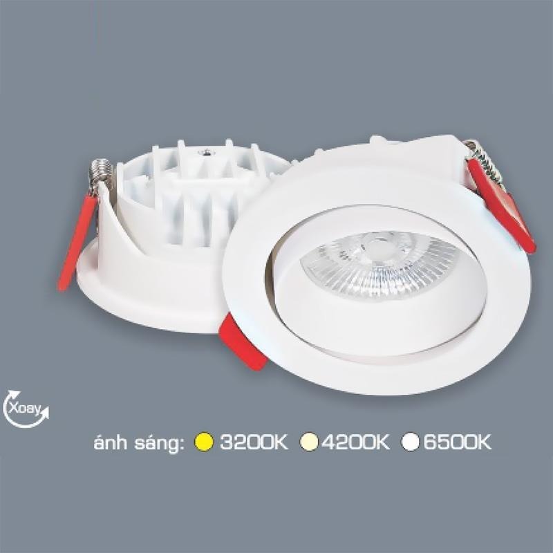 Đèn âm trần downlight Anfaco AFC 606 LED 5W