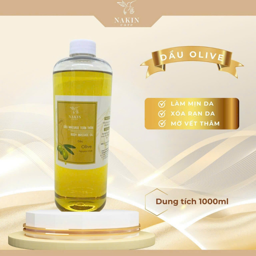 Dầu Massage Olive 1L Thư Giãn Da