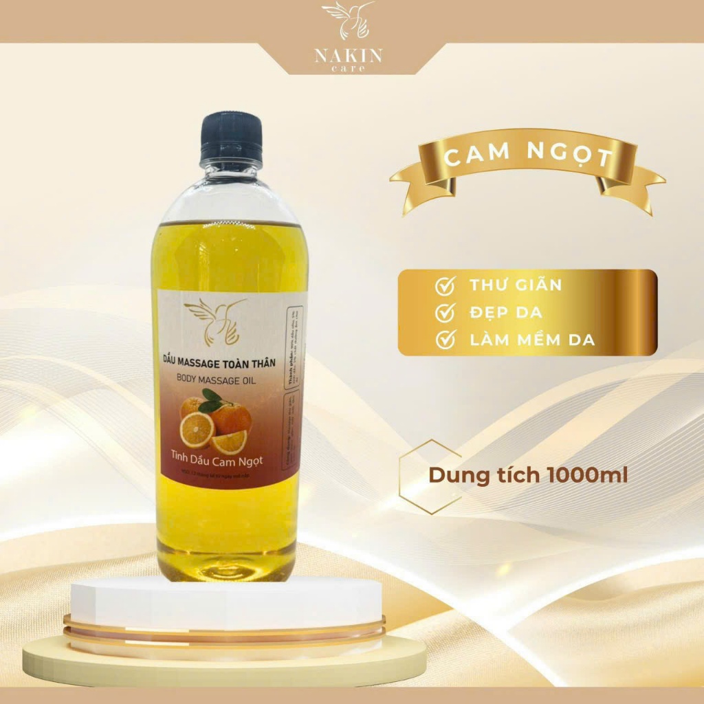 Dầu massage Cam Ngọt 1 Lít