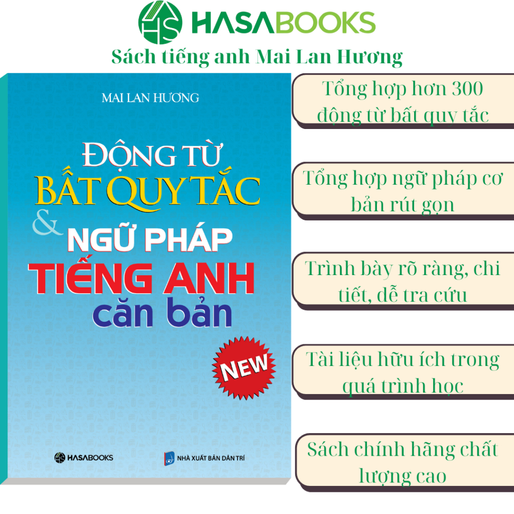 Sách - Động Từ Bất Quy Tắc & Ngữ Pháp Tiếng Anh Căn Bản - Mai Lan Hương