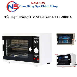  Tủ Tiệt Trùng UV Sterilzer RTD 2008A | Khử Trùng Diệt Khuẩn Dụng Cụ Y Tế | Dụng Cụ Chăm Sóc Da Spa Thẩm Mỹ 