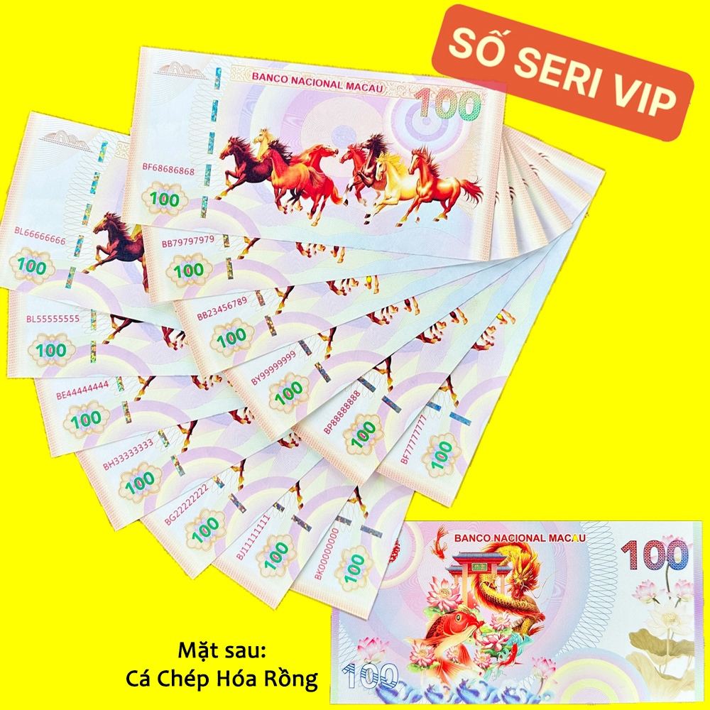 SỈ Bộ 13 Tờ Seri Siêu Vip Mã Đáo Thành Công Lưu Niệm Macau Sảnh Rồng, FULL 0-9 Cực Vip, Taxi 68-79) 