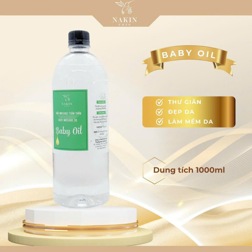 Dầu Massage Không Mùi 1 Lít
