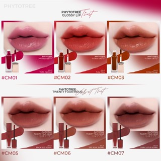 Son Kem Lì PHYTOTREE TWENTY FOUR HOUR VELVET TINT 24h or GLOSSY LIP TINT 6g