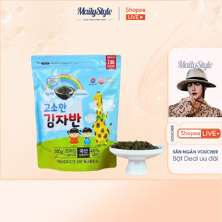 T02_  Rong biển Organic bổ sung Canxi Hàn Quốc (gói 500g)