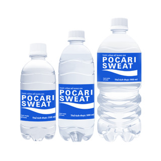  Thùng 15 24 chai nước uống bổ sung ion Pocari Sweat chai 350ml 500ml 900ml 