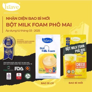Bột Milk Foam Váng Sữa Lúave Phô Mai gói 500gr