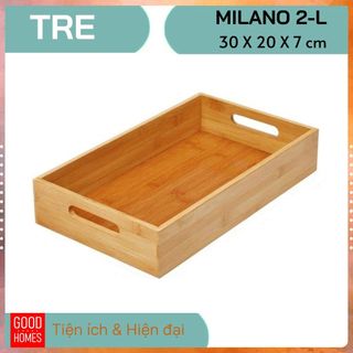 Khay tre đựng đồ phục vụ đa năng