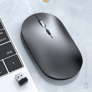  Chuột không Dây Jhao X2 - Kết Nối 2.4G & Bluetooth DPI Cao Sạc Pin Tiện Lợi MCBook PC Tablet PAD 