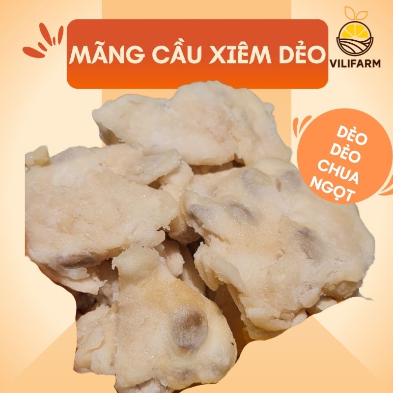 MÃNG CẦU XIÊM SẤY DẺO NGUYÊN VỊ VILIFARM ít đường chua ngọt