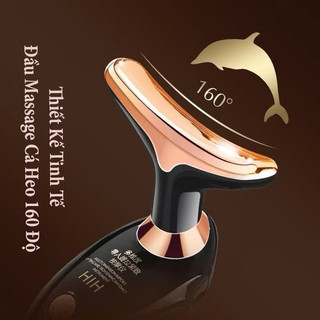Máy Massage nâng cơ mặt, Máy đẩy tinh chất tăng sinh collagen, thon gọn mặt, Xóa mờ nếp nhăn, trẻ hóa làn da hiệu quả.