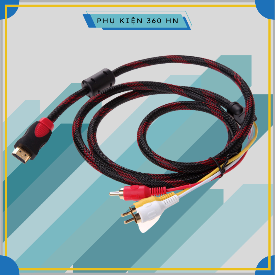 Cáp chuyển đổi HDMI sang AV (Video và Audio)