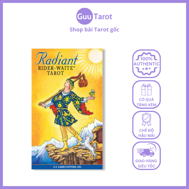 Bộ Bài Radiant Rider Waite Tarot (Guu Tarot Shop)