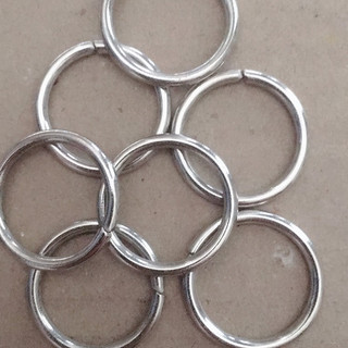 Khoen tròn inox size 3cm ( Bịch 100 cái )
