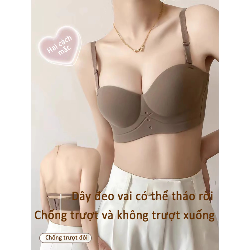 áo bra nữ áo ngực cài trước  áo lót nữ nâng ngực không gọng  nâng ngực áo bra có mút ngự cáo hở ngực  áo bra không dây | BigBuy360 - bigbuy360.vn