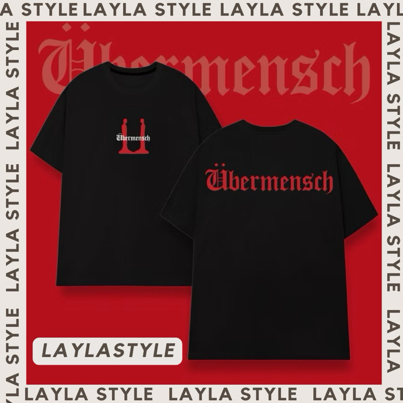 [ĐƯỢC CHỌN] ÁO THUN UBERMENSCH G-DRAGON BIG BANG LAYLASTYLE KWON JI YONG CAO CẤP UNISEX CHEAPMONET I