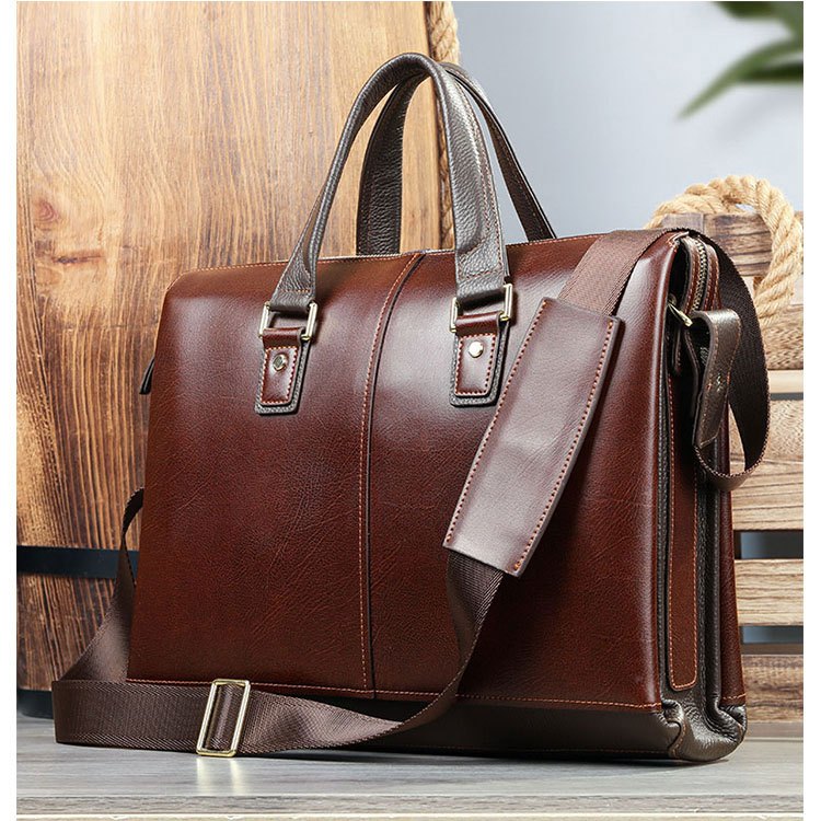 Cặp công sở nam cao cấp BAOHA LEATHER BHM5069 Cặp văn phòng, cặp doanh nhân, túi xách công sở
