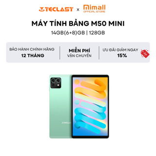 Máy Tính Bảng Teclast M50 Mini Tablet 14GB(6+8)/128GB | Màn hình 8.68inch | 2 SIM | Chính hãng hãng