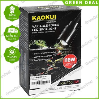 KAOKUI - Mini LED Spotlight  KK-F05 New  | Đèn rọi cho hồ Biotop thủy sinh cá cảnh Guppy Betta 