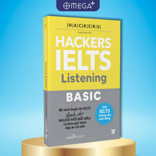 Sách Hackers Ielts Listening- Basic (AlphaBooks)