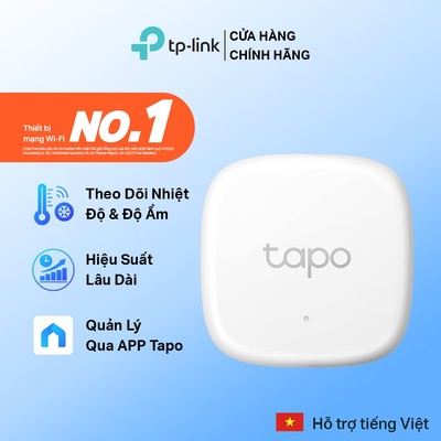 Thiết Bị Cảm Biến Nhiệt & Độ Ẩm Thông Minh TP-Link Tapo T310 - Tương Thích Với Trợ Lý Ảo, Thiết Bị Smart Home